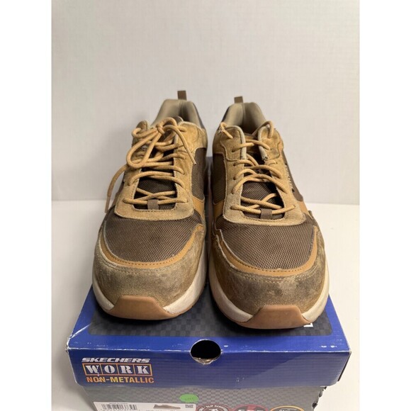 .10199 Skechers Tan Work Shoes-US 11.5 Mens - Picture 3 of 5